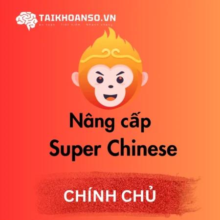 Nâng cấp Super Chinese (1 năm) Chính Chủ